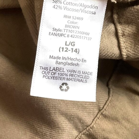 TIME AND TRU BROWN UTILITY JACKET GREAT CONDITION - Picture 13 of 15